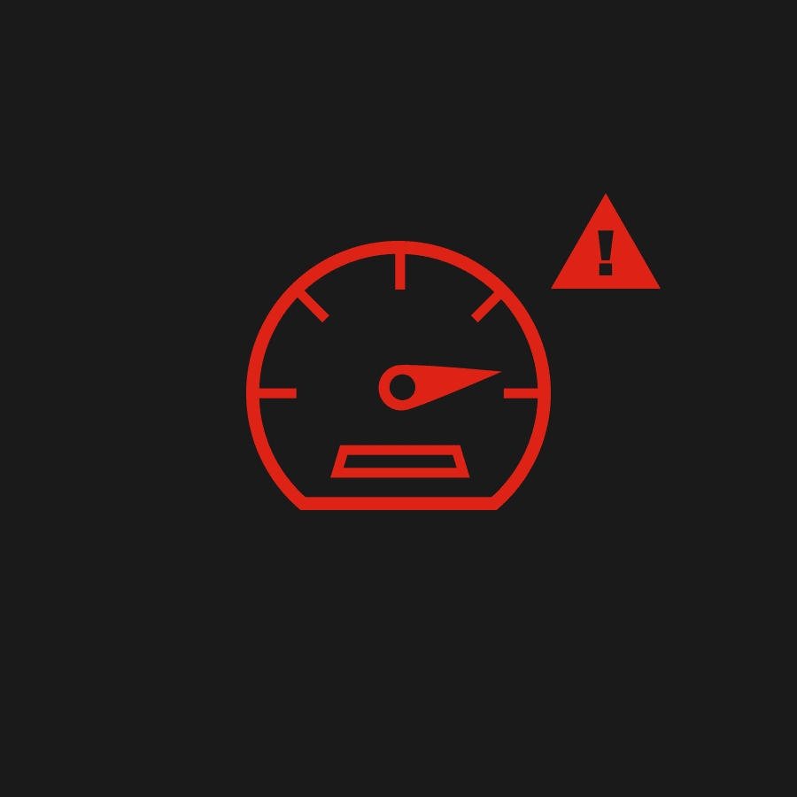 engine temperature warning light