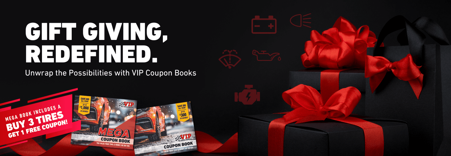 Give the Gift of Savings – VIP Coupon Books