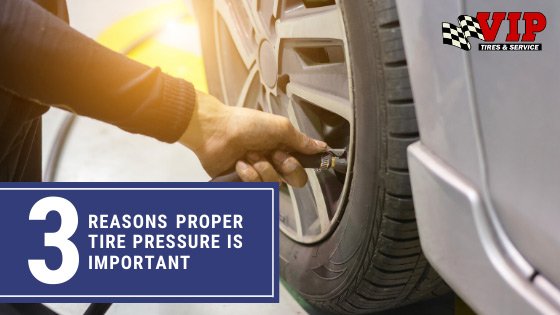 3 reasons proper tire pressure is important