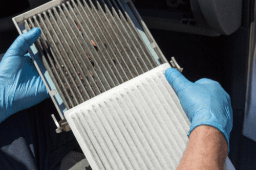 Image of a Dirty Air Filter