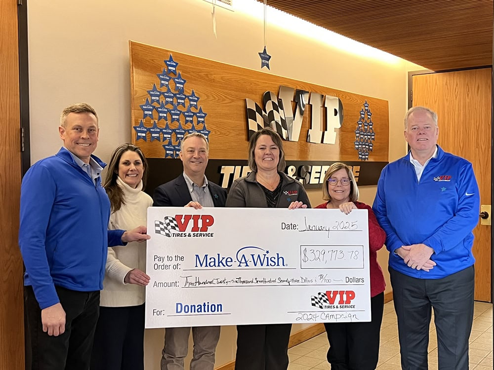 Check Presentation to Make a Wish Maine